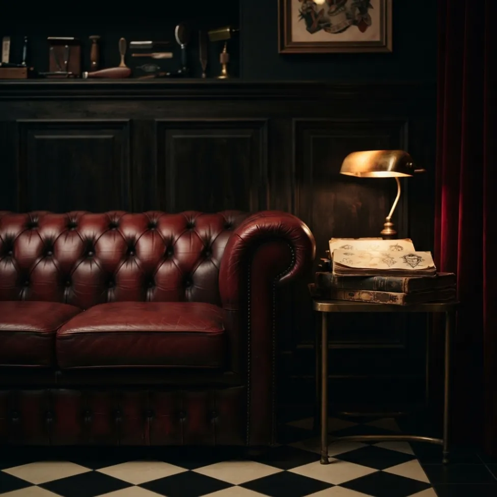 The waiting area at Betty B.