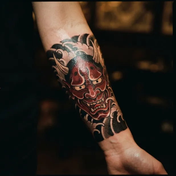 Lettering tattoo work at Betty B. Amsterdam
